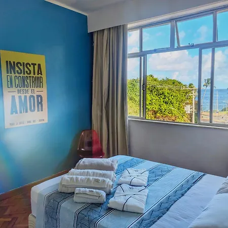 Apartamentos Na Barra Com Vista Mar, A 1 Minuto Da Praia E Do Circuito Do Carnaval - Seaview Private Apartments Salvador Exterior foto