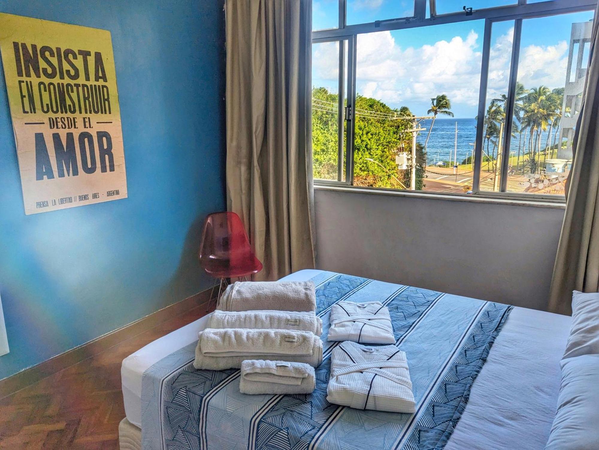 Apartment Na Barra Com Vista Mar, A 1 Minuto Da E Do Circuito Do Carnaval - Seaview Private Salvador