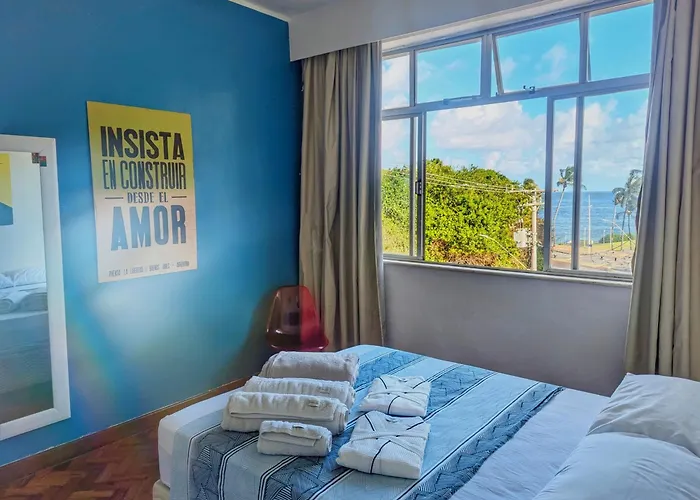 Apartamentos Na Barra Com Vista Mar, A 1 Minuto Da Praia E Do Circuito Do Carnaval - Seaview Private Apartments
