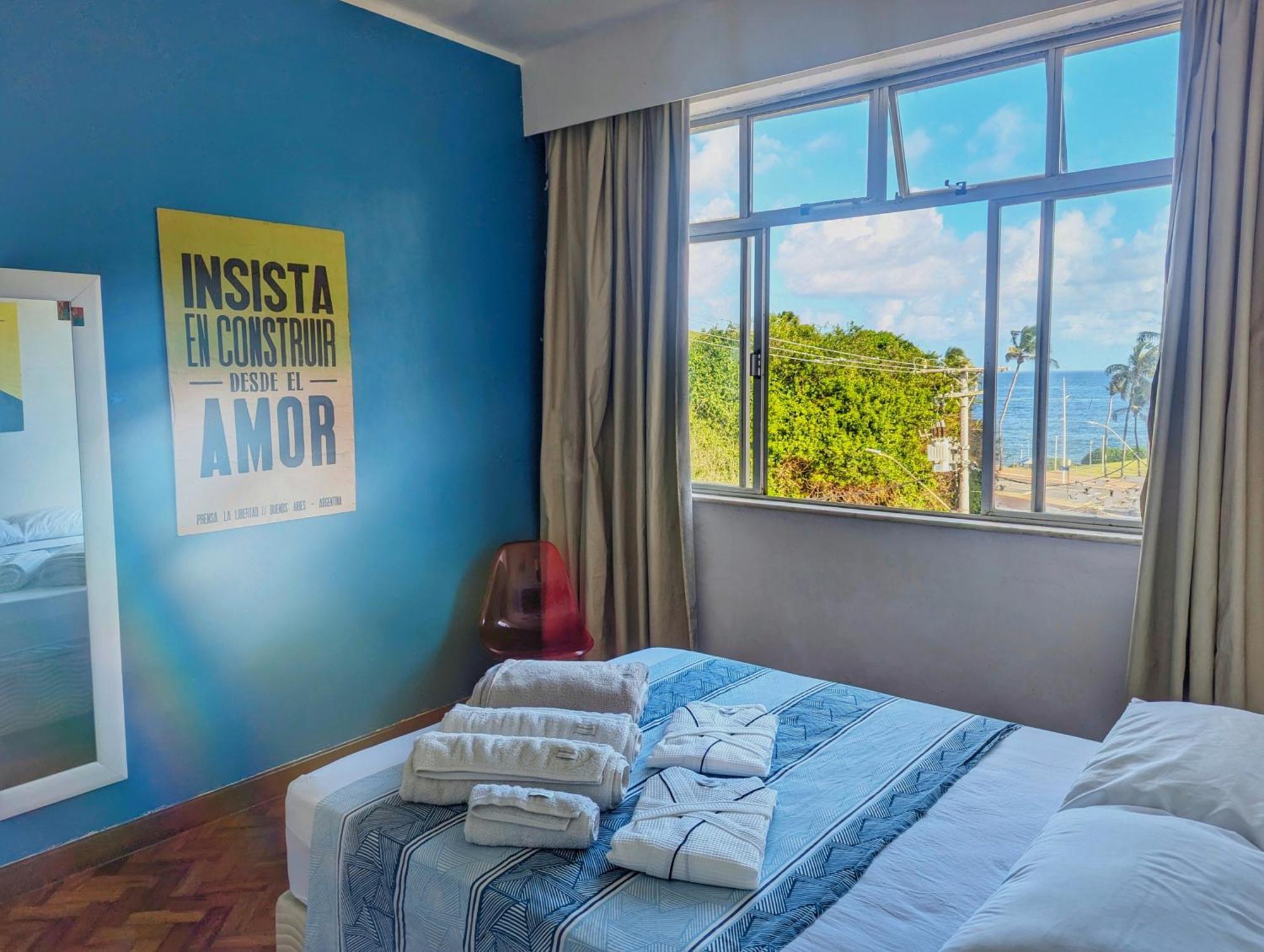 Apartamento Na Barra Com Vista Mar, A 1 Minuto Da E Do Circuito Do Carnaval - Seaview Private